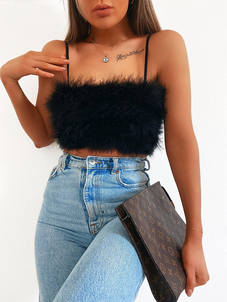 Feather Top - Black